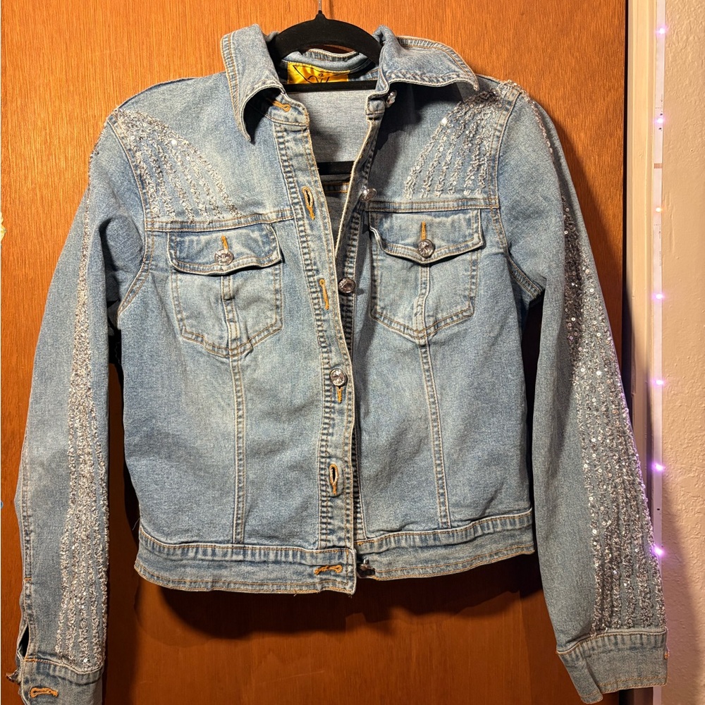 Embellished Denim Jacket